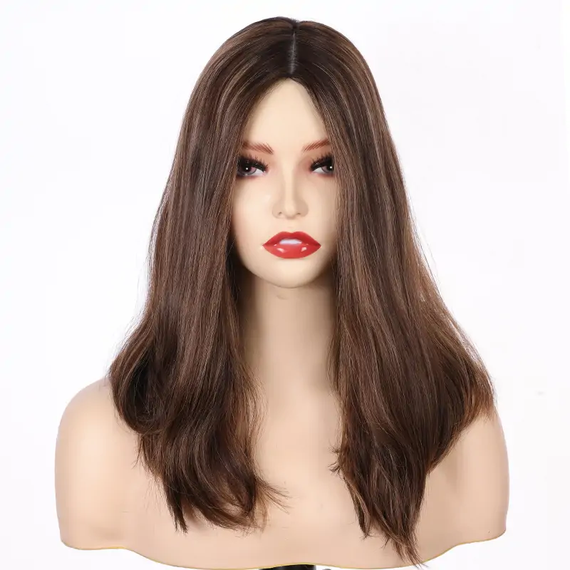 Virgin Human Hair kosher topper with Weft Back Jewish wig from direct hair factory